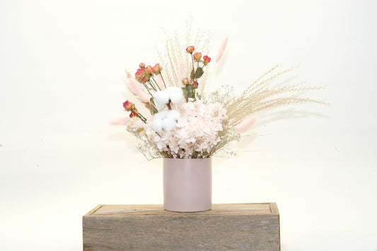 Blush and Cotton Serenity