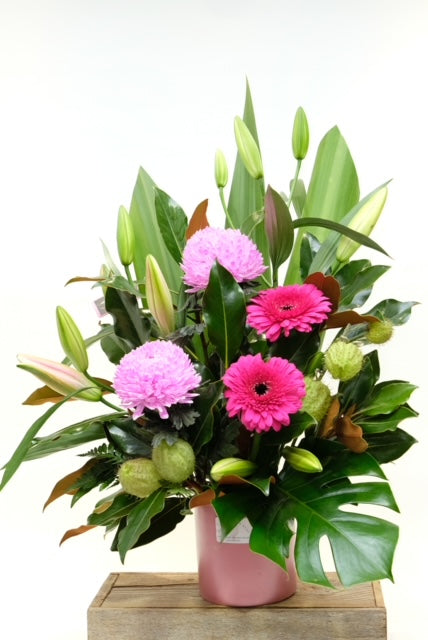 Potted blooms