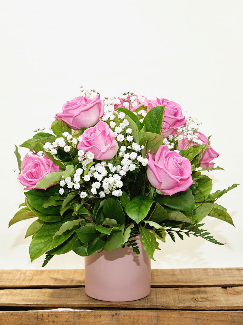 Roses pot